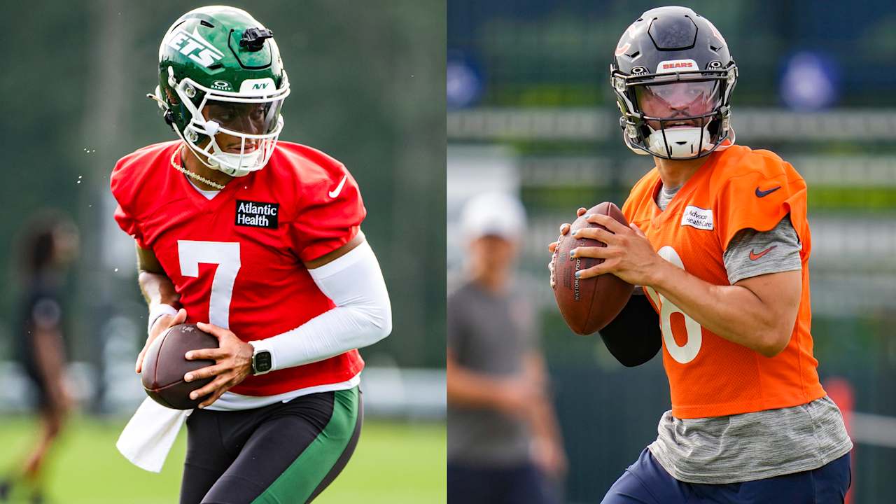 Justin Fields e Caleb Williams se destacam como promessas no fantasy football 2025