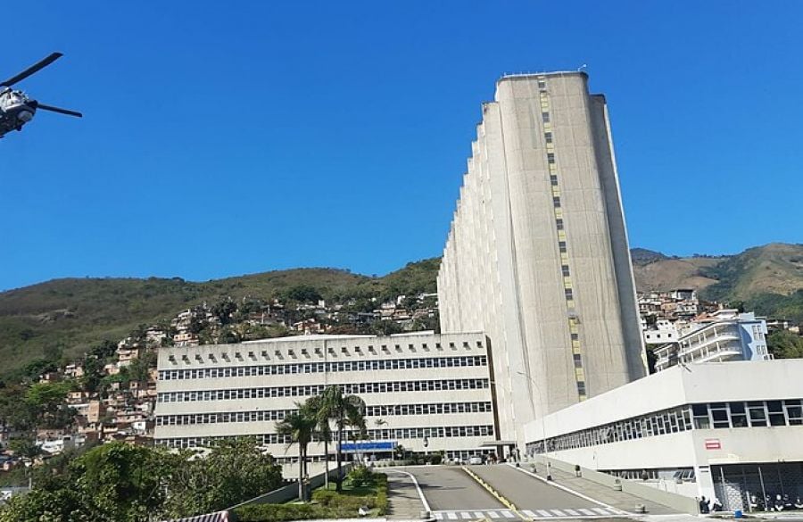 O Hospital Naval Marcílio Dias (Foto: Divulgação)