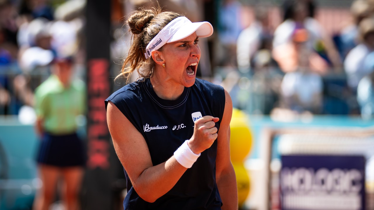 Bia Haddad Maia, paulistana, tem oportunidade de jogar em casa se vier para o SP Open (Foto: Robert Prange/Getty Images)