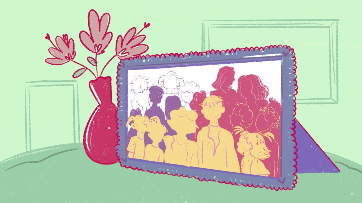 Uma homenagem de filha para mãe (Foto: Renata Amoedo/ Editoria de Arte)