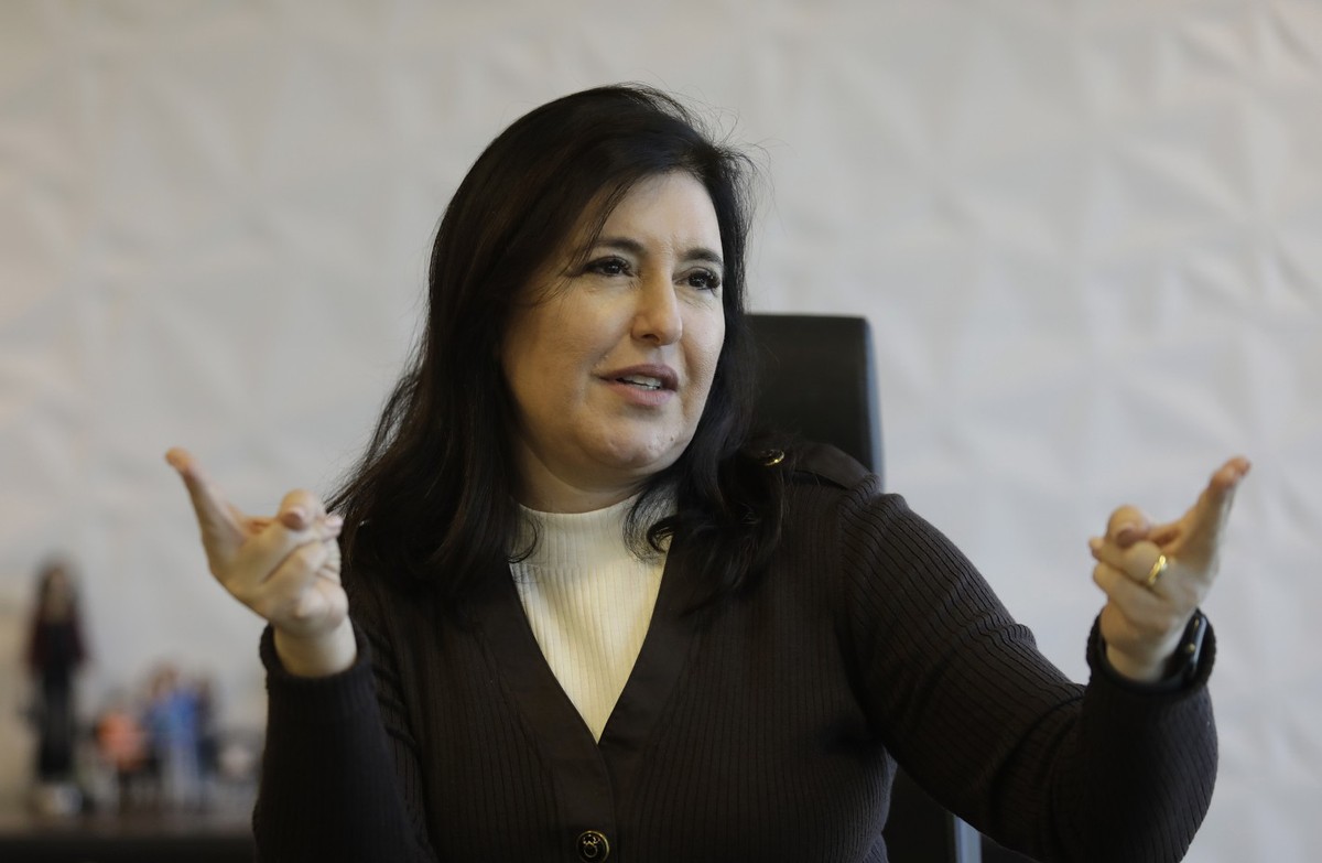 A ministra do Planejamento, Simone Tebet (Foto: Cristiano Mariz/Agência O Globo)