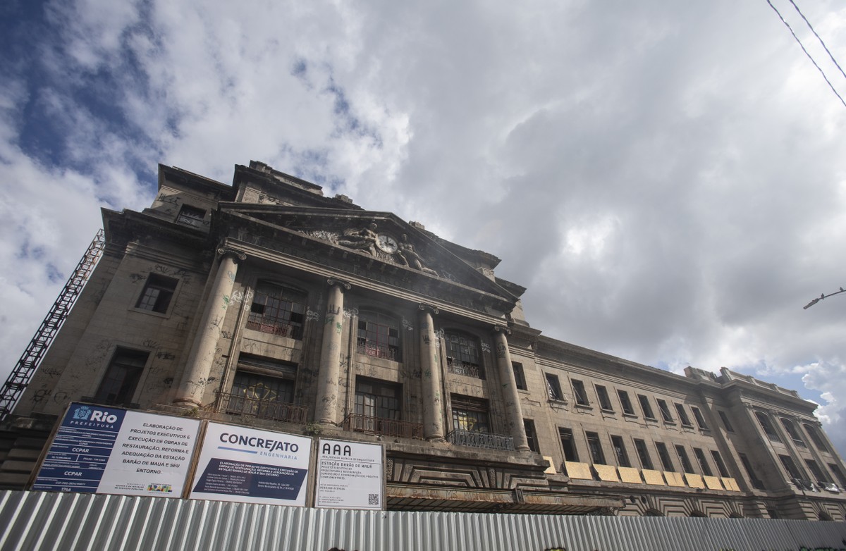 Obras de restauração da estação da Leopoldina enfrentam impasse crítico