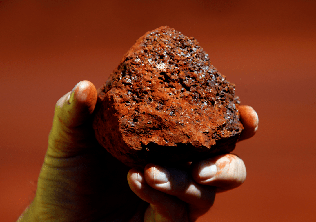 Minério de ferro (Foto: REUTERS/David Gray)