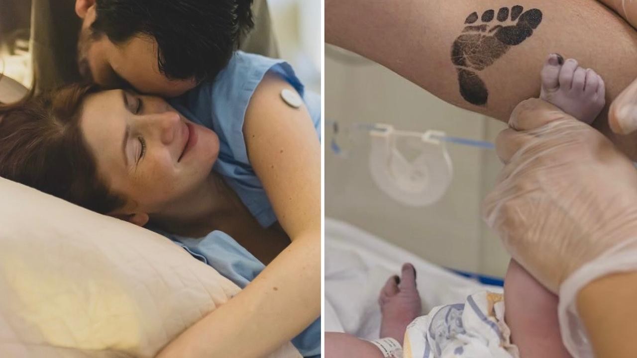Dani Calabresa celebra o nascimento do filho Bernardo e compartilha alegria