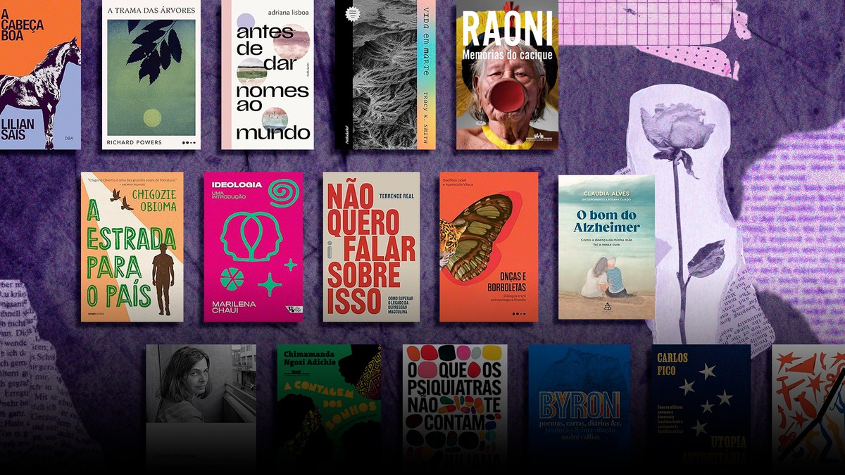 Confira os 50 melhores livros do primeiro semestre de 2025 com Annie Ernaux e Ruy Castro