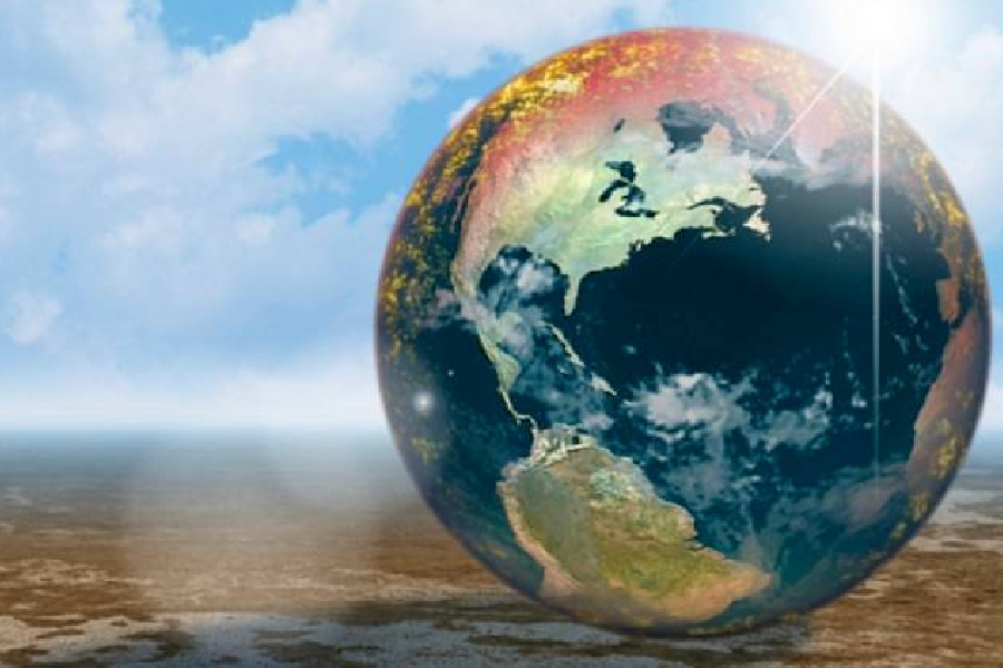 Mudanças climáticas e aquecimento da atmosfera terrestre (Foto: getty/Getty Images)