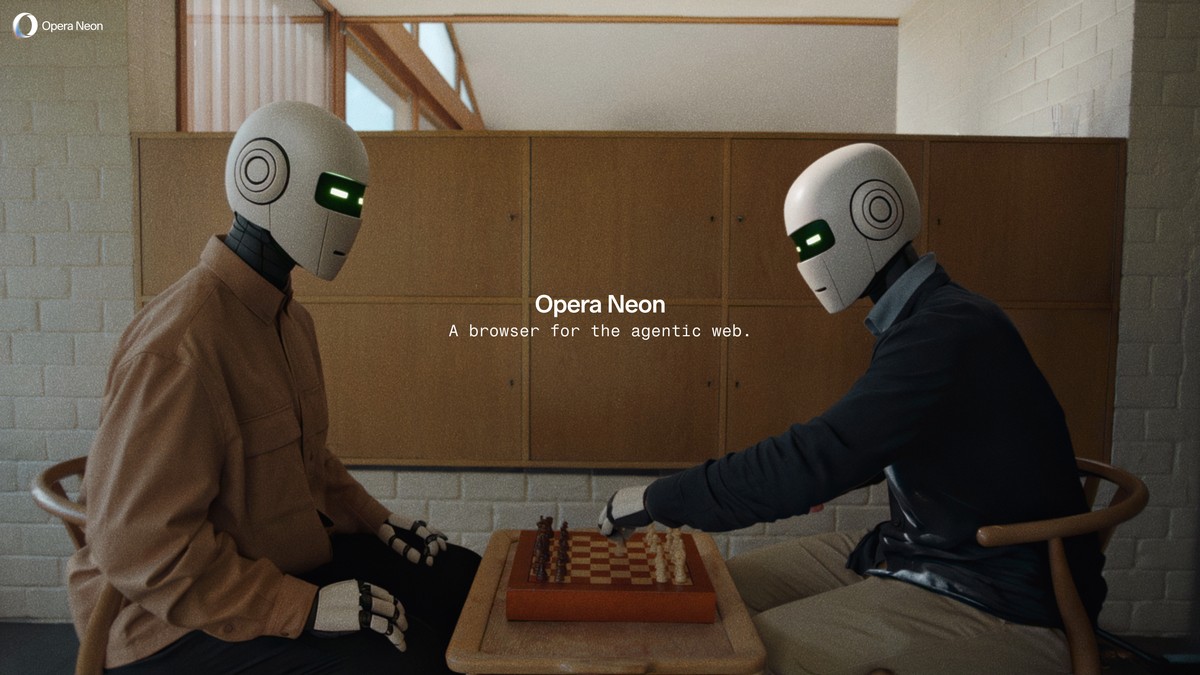 Opera lança navegador com inteligência artificial para criar jogos e sites do zero