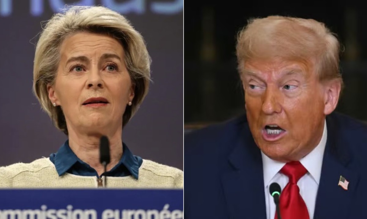 Comissão Europeia e Trump buscam fechar acordo comercial em reunião decisiva