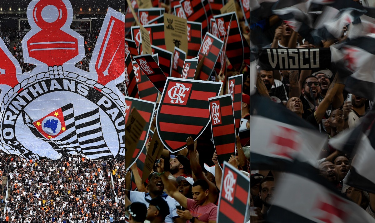 Corinthians, Flamengo e Vasco: quem é o verdadeiro 'time do povo' segundo pesquisa?