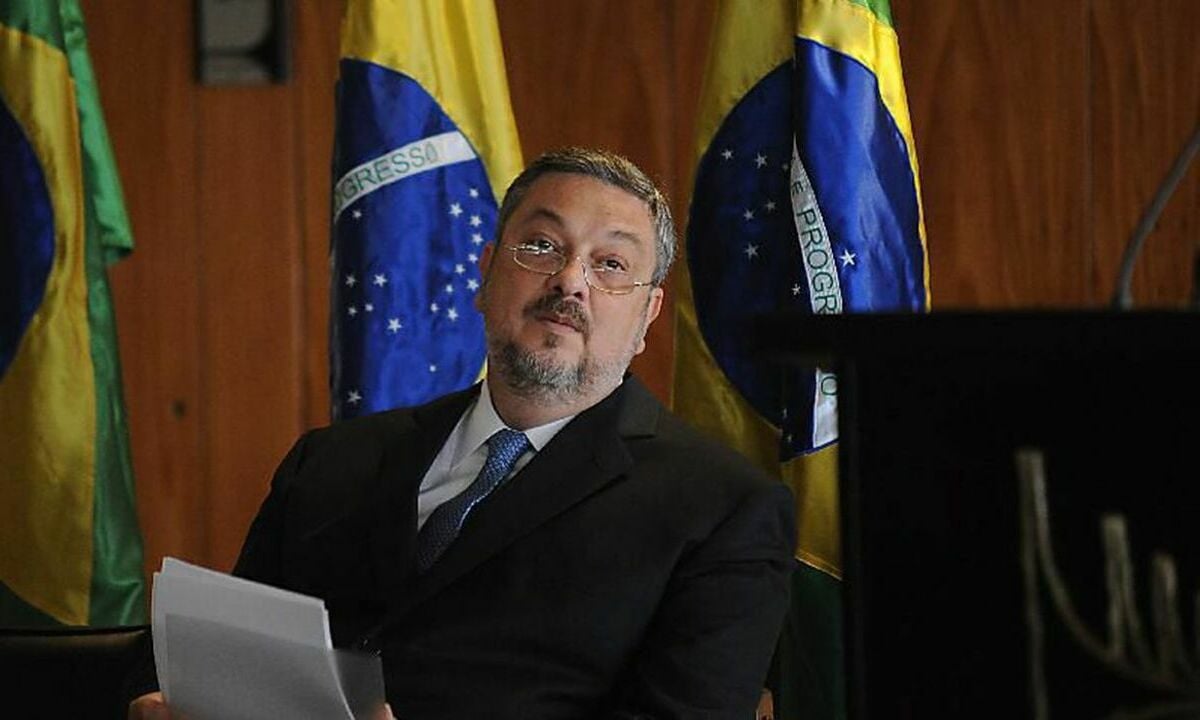 Antonio Palocci. Foto: Arquivo/Agência Brasil (Foto: Arquivo/Agência Brasil)  
Ministro André Mendonça durante sessão plenária do STF (Supremo Tribunal Federal) • Fellipe Sampaio /STF (Foto: Fellipe Sampaio/STF)