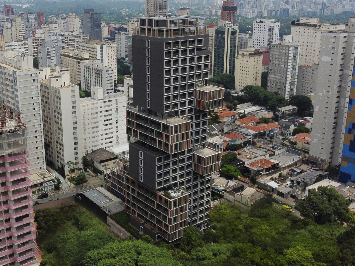 Projeção de empreendimento da Vitacon nos Jardins (Foto: Divulgação)
