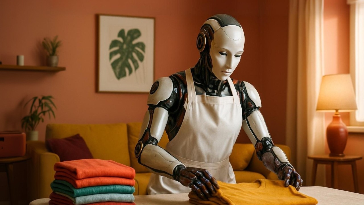 Robô inovador promete lavar e dobrar suas roupas com eficiência surpreendente