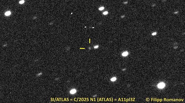 Cometa 3I/ATLAS revela segredos de sua trajetória pelo Sistema Solar