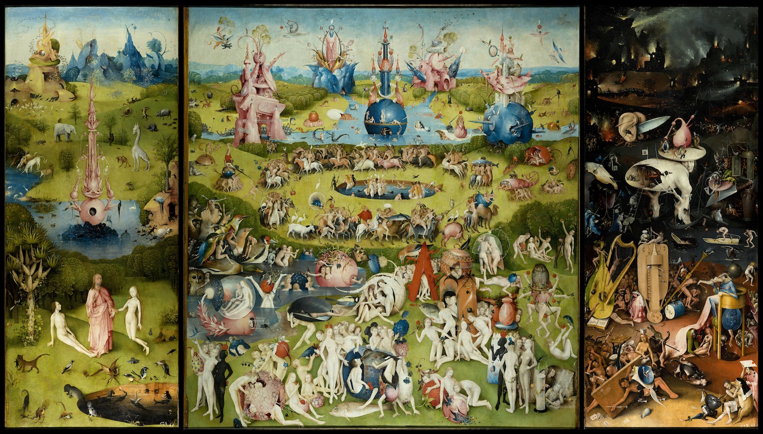 A importância de O Jardim das Delícias Terrenas de Hieronymus Bosch na arte mundial
