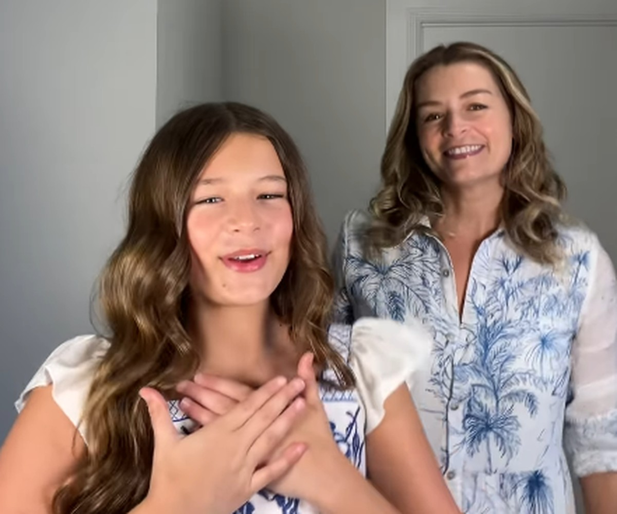 Bianca Castanho compartilha vídeo dançando com a filha de 11 anos nas redes sociais