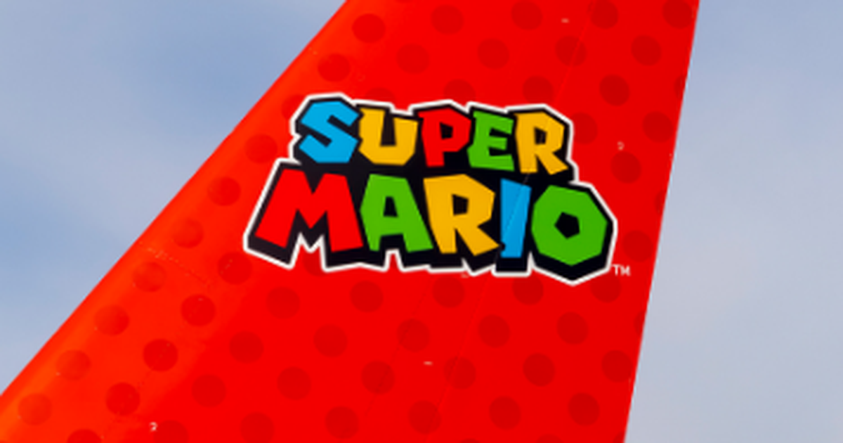 Super Mario agora tem um avião, mas a Nintendo lançou a aeronave apenas nos Estados Unidos. (Foto: Reprodução)