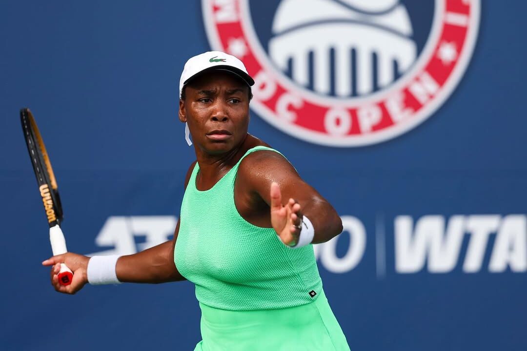 Venus Williams retorna às competições após 15 meses em torneio em Washington