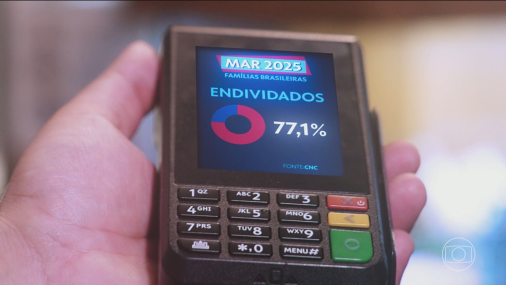Educação financeira: contas em atraso atormentam milhões de famílias brasileiras (Foto: Jornal Nacional/ Reprodução)