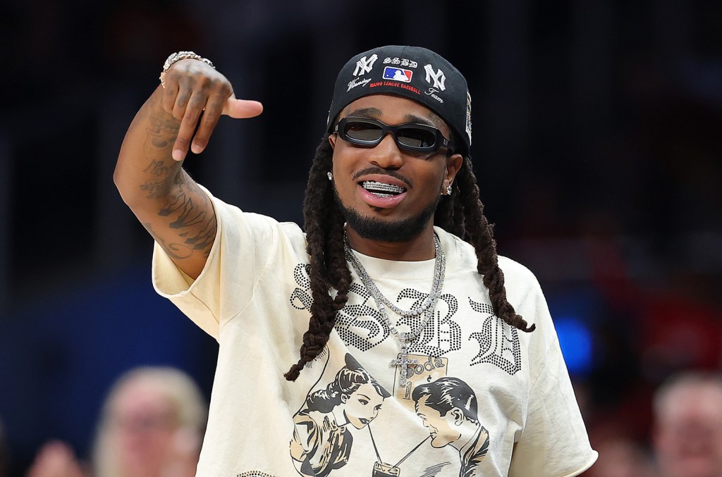 Quavo se apresenta na festa dos jogadores antes do Jogo das Estrelas da MLB em Atlanta