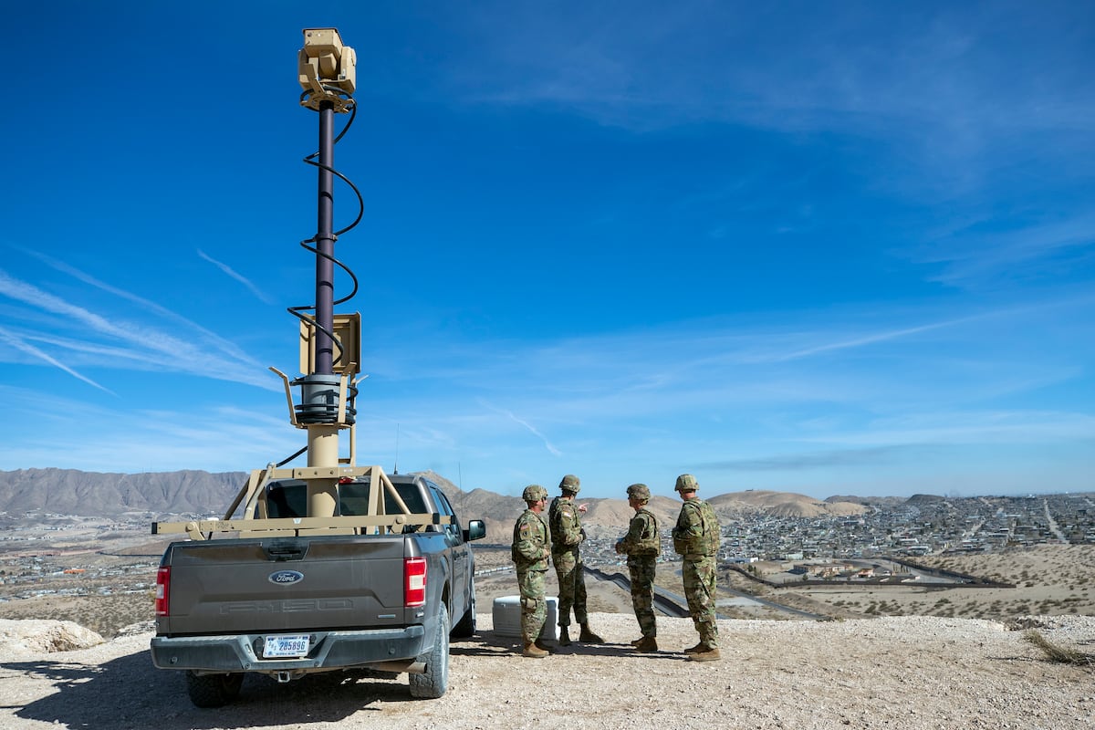 Exército amplia presença na fronteira entre Texas e Arizona em novas áreas