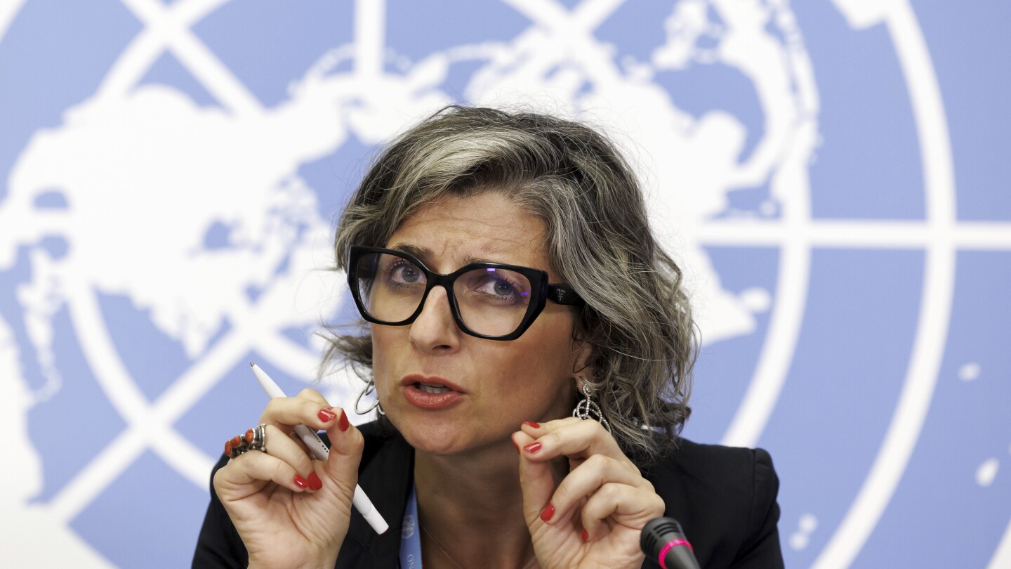 ONU pede revisão de sanções dos EUA contra relatora sobre Israel e Palestina