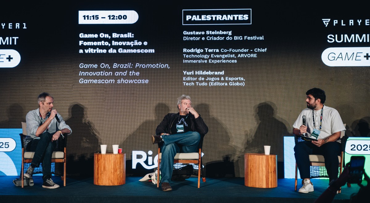 Painel Game On, Rio2C. (Foto: Divulgação Rio2C)