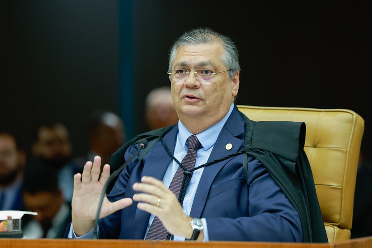 O ministro Flávio Dino, durante sessão do STF. (Foto: Fellipe Sampaio /STF)