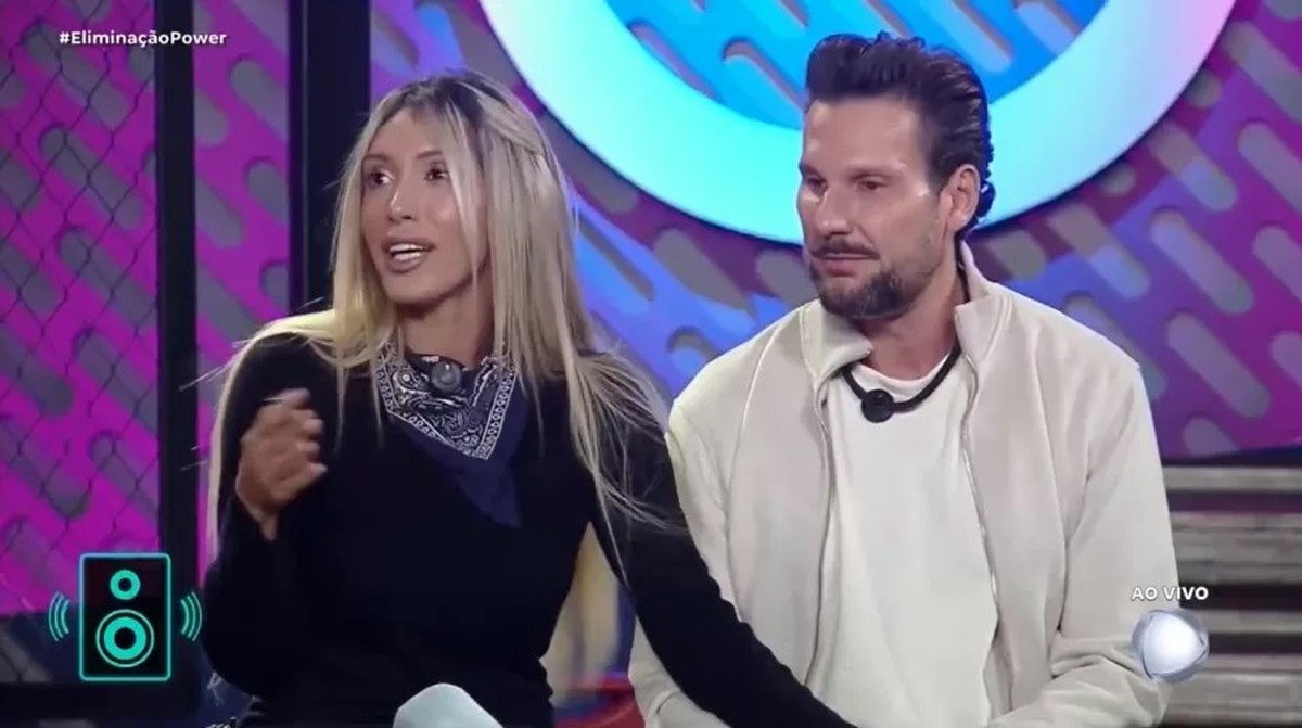 Casal é eliminado do 'Power Couple' na véspera da grande final do programa