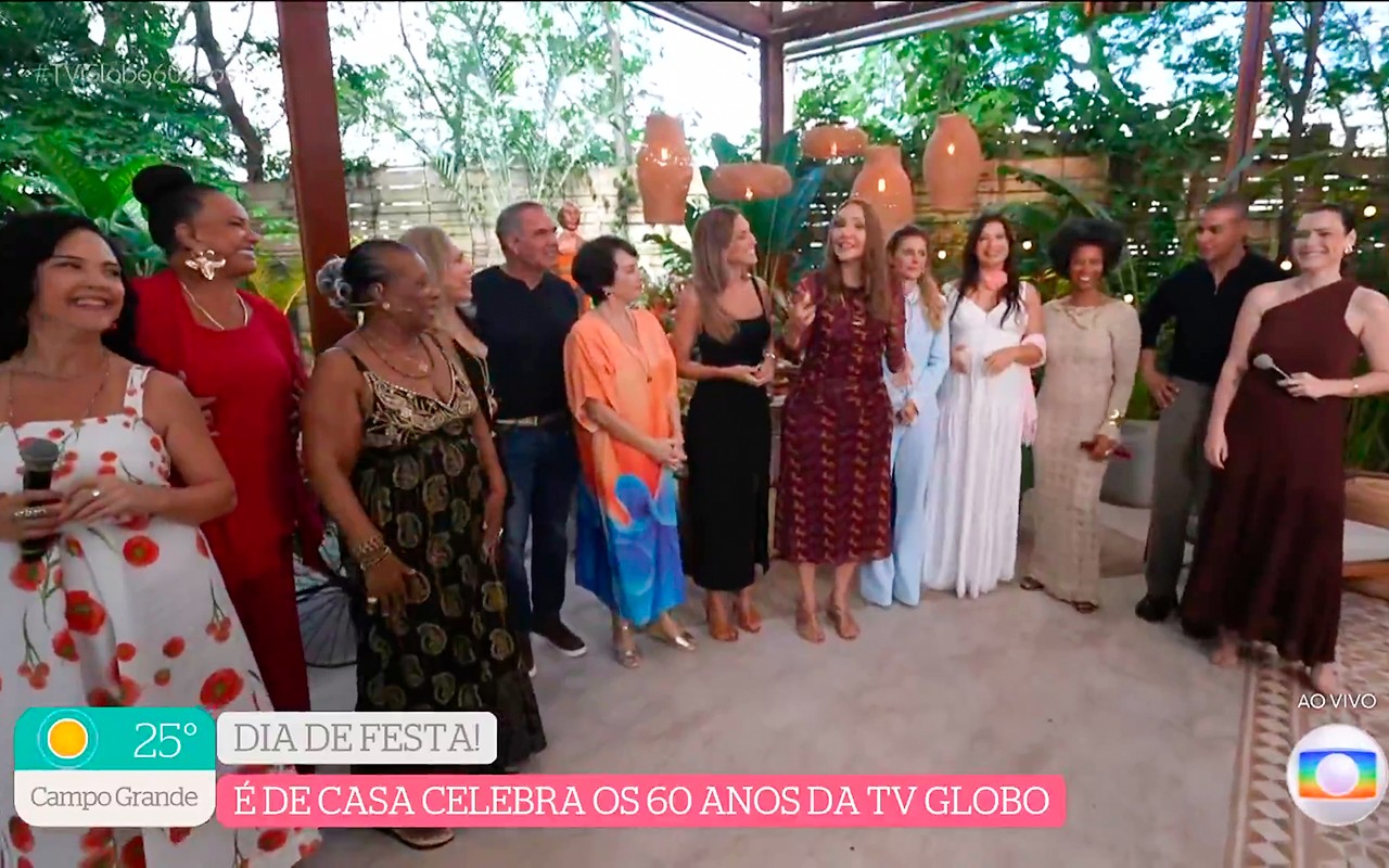 TV Globo comemora 60 anos (Foto: Reprodução/TV Globo)