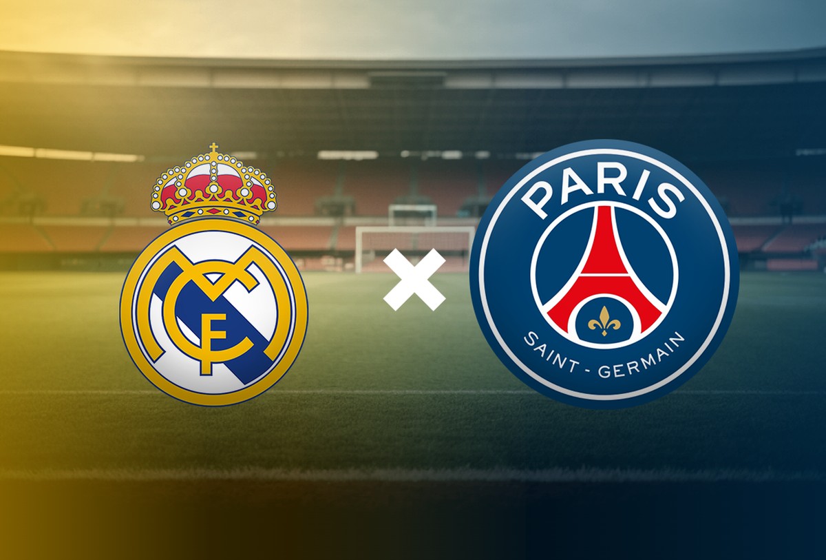 Real Madrid e PSG se enfrentam no Mundial de Clubes; veja onde assistir ao vivo