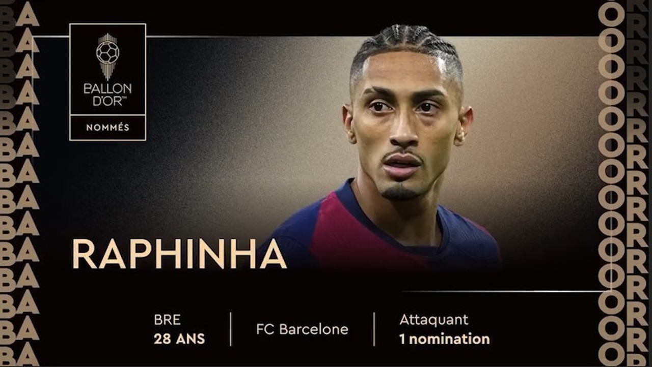 Raphinha e Vini brigam pelo título de melhor do mundo; PSG tem 8 representantes na lista
