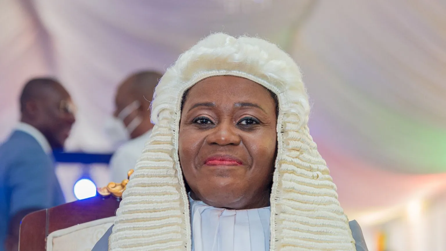 Gertrude Torkornoo é a chefe da Justiça de Gana desde 2023 (Foto: Ghana Presidency/Facebook)  
Gertrude Torkornoo é a terceira mulher a ocupar o cargo de chefe da Justiça de Gana (Foto: Getty Images)