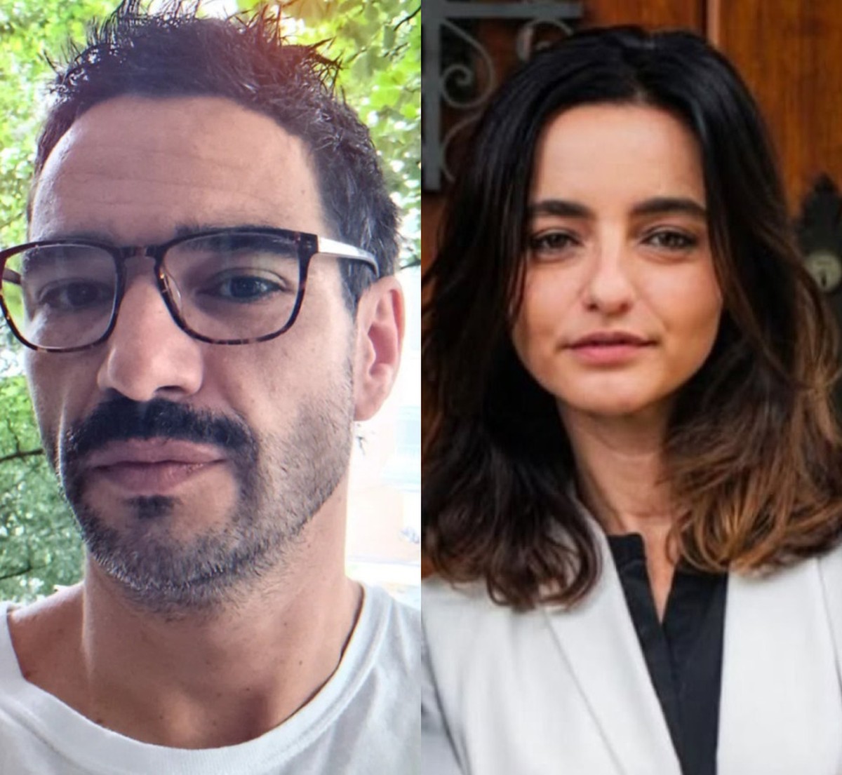Caio Blat e Julia Stockler (Foto: Reprodução/Instagram)