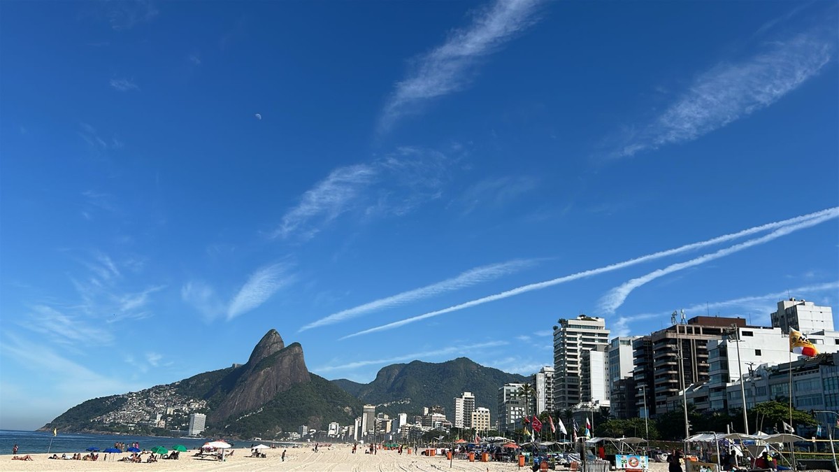 Rio inicia a semana com calor intenso, mas previsão de mudanças climáticas na sexta-feira