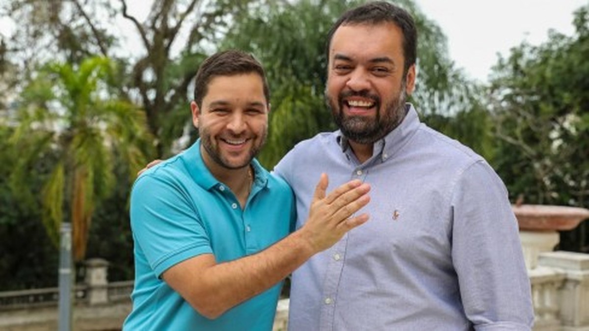 Thiago Pampolha e Cláudio Castro (Foto: xx)
