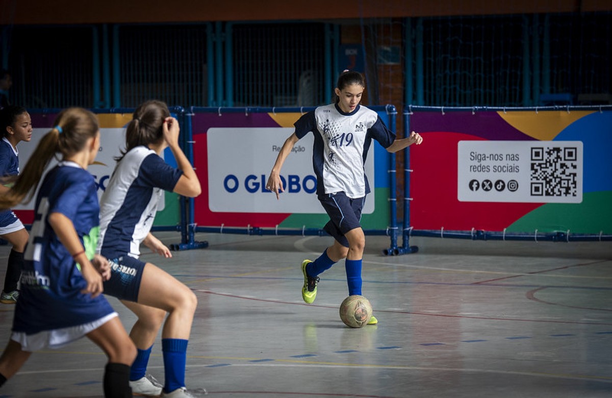 Goleadas marcam a abertura do futsal na 43ª edição do Intercolegial no Sesc Nova Iguaçu