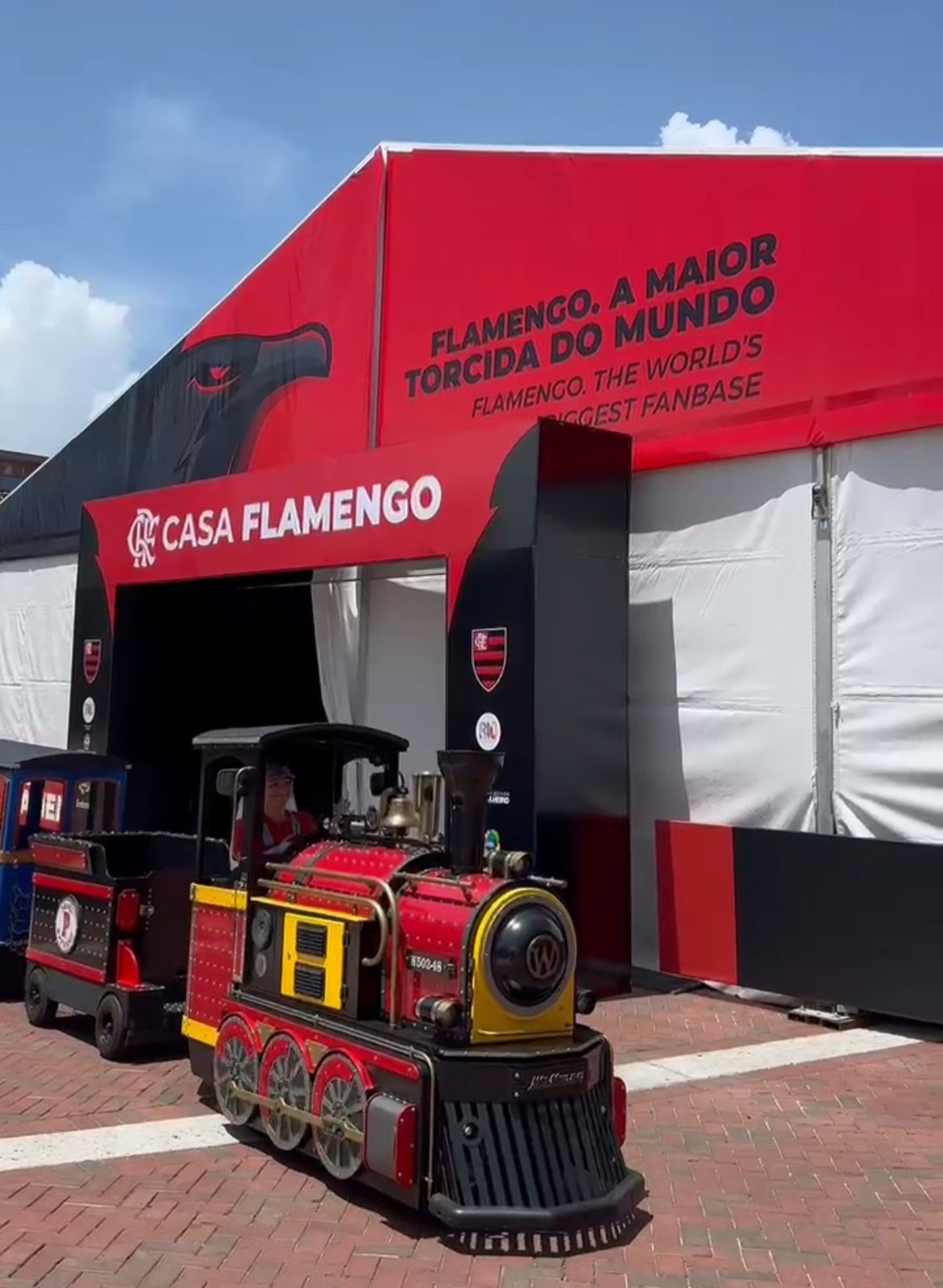 Casa Flamengo em Orlando recebe críticas durante o Mundial de Clubes