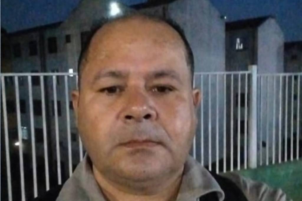 José Francelino Moreira, 47, vigilante atropelado e morto no Brás, em São Paulo (Foto: Reprodução/TV Globo)