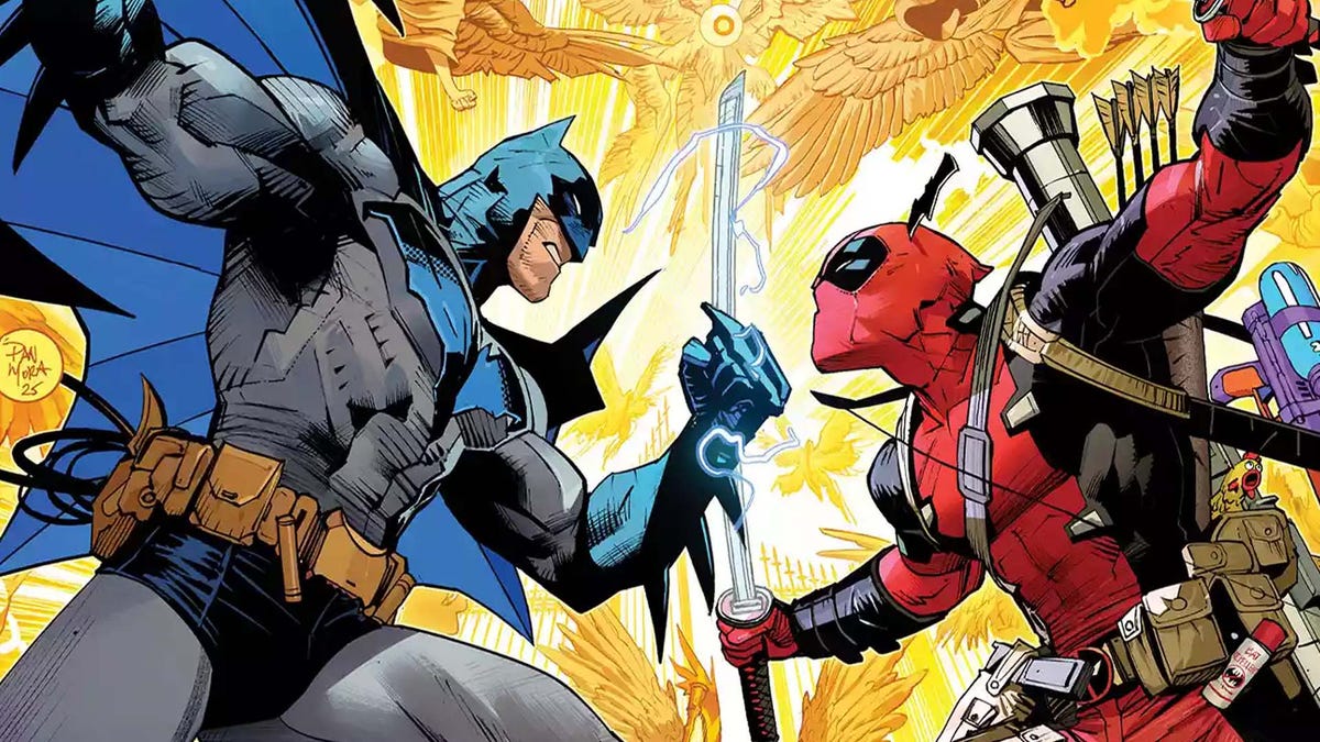 Batman e Deadpool se encontram em crossover inédito entre DC e Marvel
