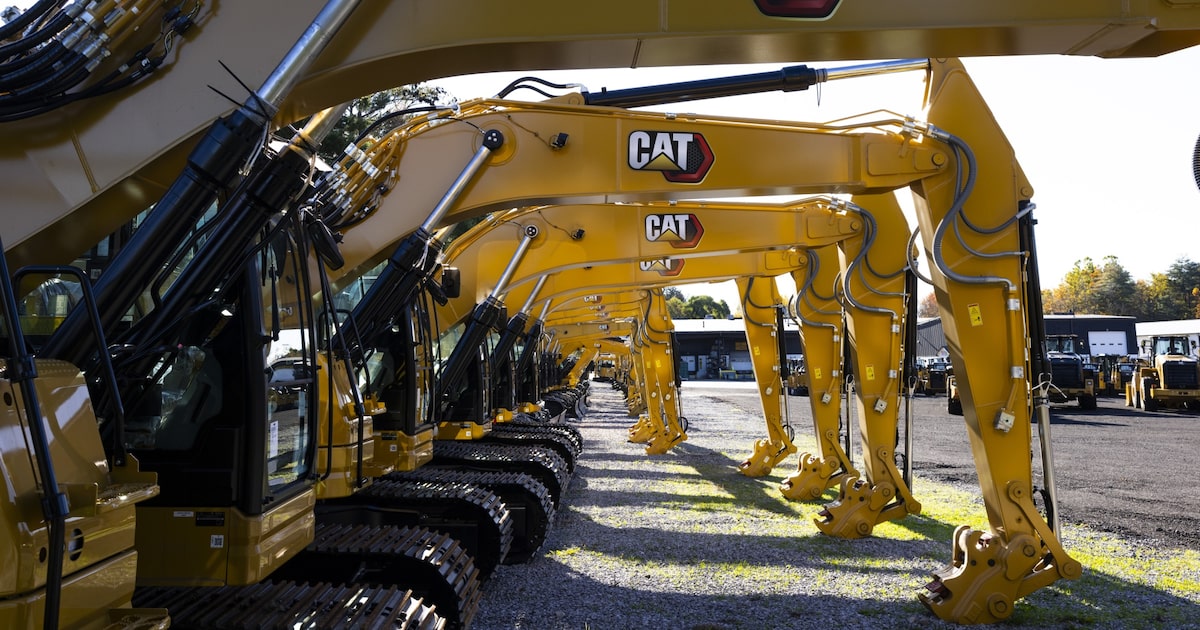 Caterpillar prevê perda de até US$ 1,5 bi devido a tarifas de Trump