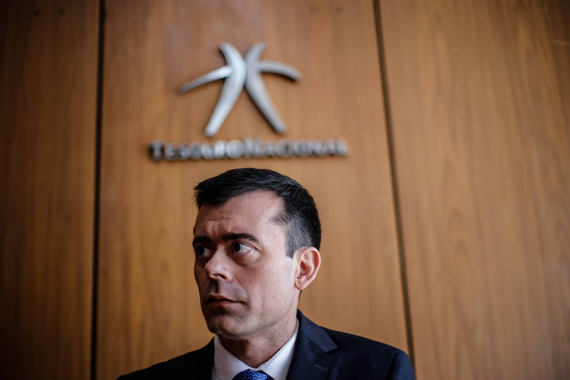 O secretário do Tesouro Nacional, Rogério Ceron, em seu gabinete no Ministério da Fazenda (Foto: Gabriela Biló - 04.jan.23/Folhapress)