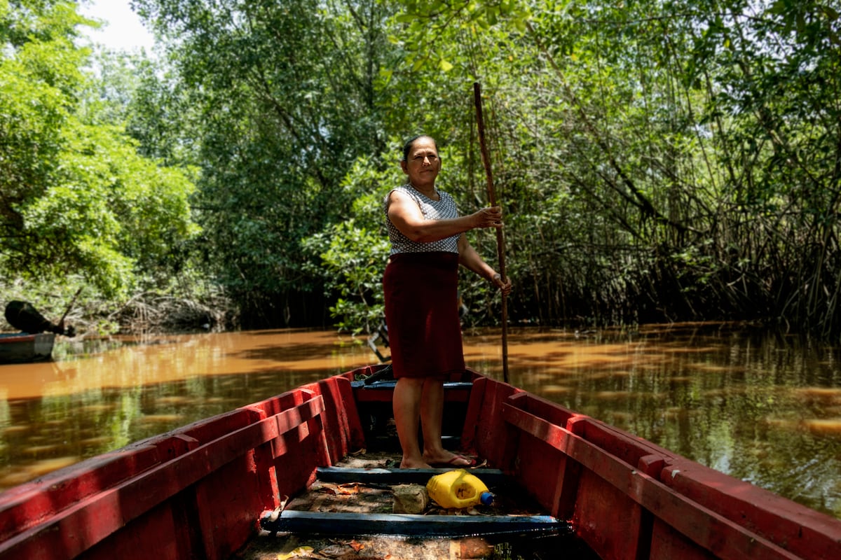 Guardianas do canal revitalizam ecossistema no Pacífico guatemalteco