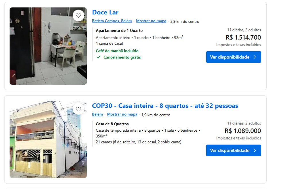 Procon e Defensoria exigem retirada de anúncios com preços abusivos na COP 30