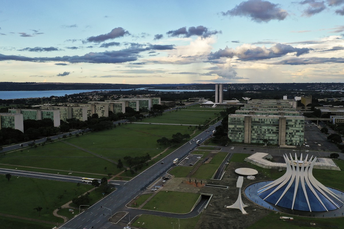 A Esplanada dos Ministérios em Brasília (Foto: Marcello Casal Jr/Agência Brasil)