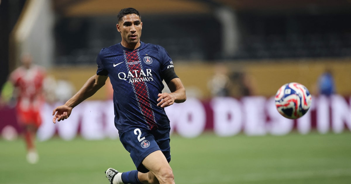 Hakimi brilha entre PSG e Marrocos e enfrenta Real Madrid por vaga na final