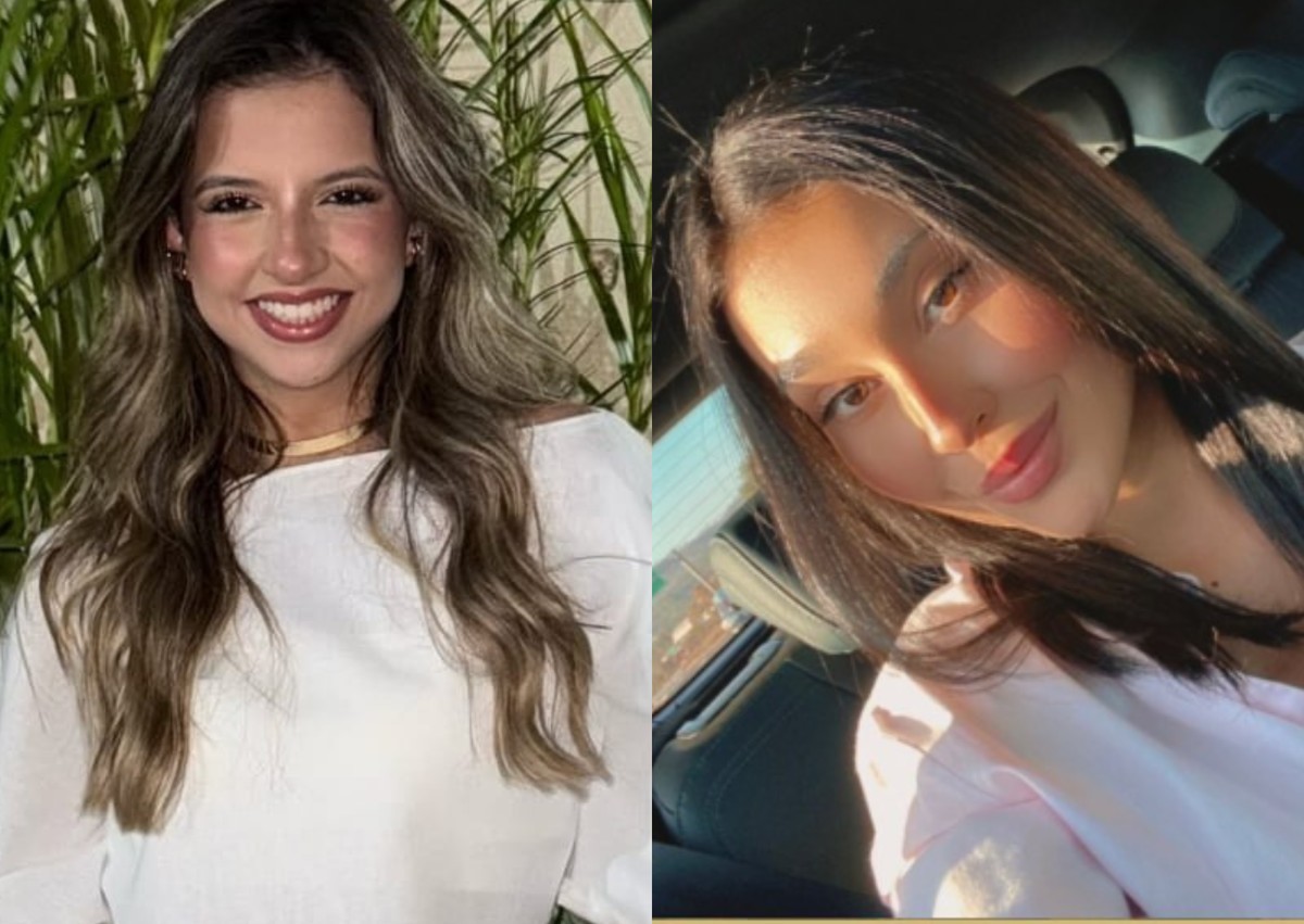 As estudantes de medicina Camilla de Paula Lopes Cavalcante (esquerda) e Anna Luyza Carvalho (direita) mortas em um acidente em Goiás (Foto: Reprodução/Instagram)