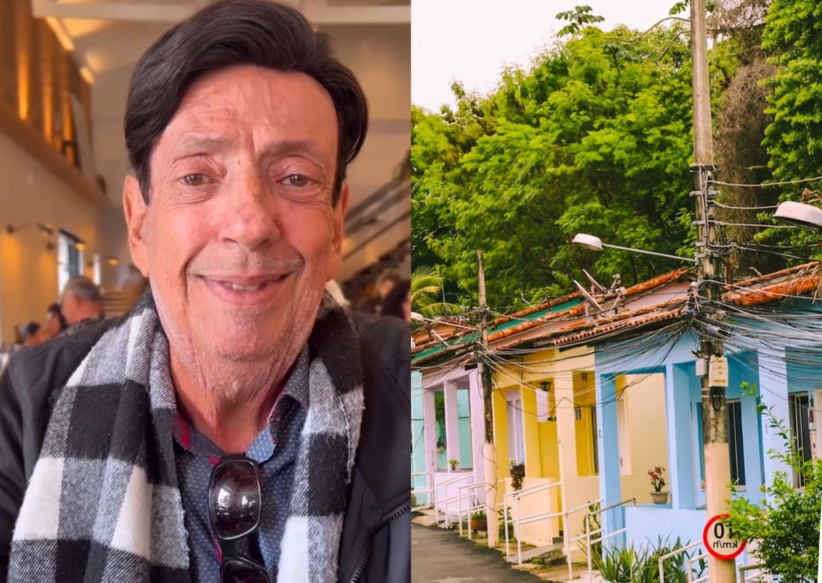 Marcos Oliveira fala sobre adaptação no Retiro dos Artistas. (Foto: Reprodução)