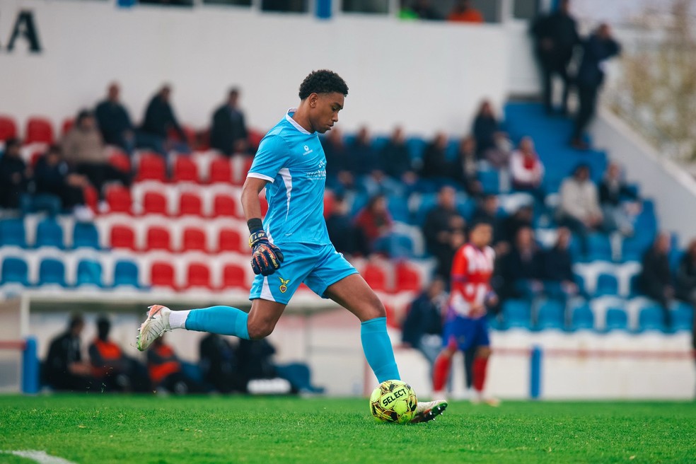 João Lucas foi campeão distrital com o Vitória de Sernache (Foto: Arquivo Pessoal)