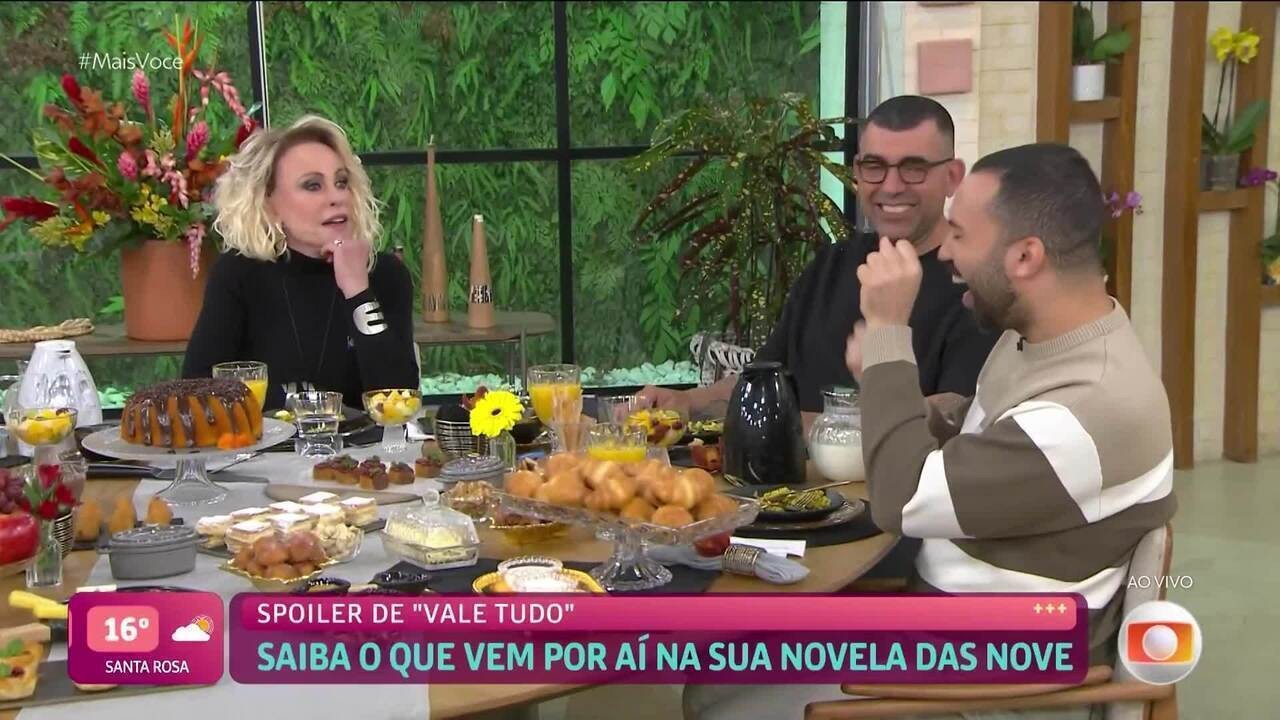 Gil se surpreende com pergunta de Ana Maria sobre seus romances recentes