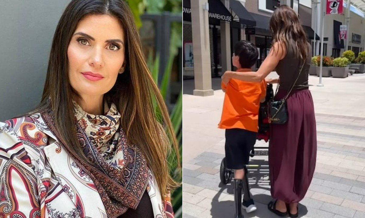 Isabella Fiorentino explica a paralisia cerebral que afeta seu filho
